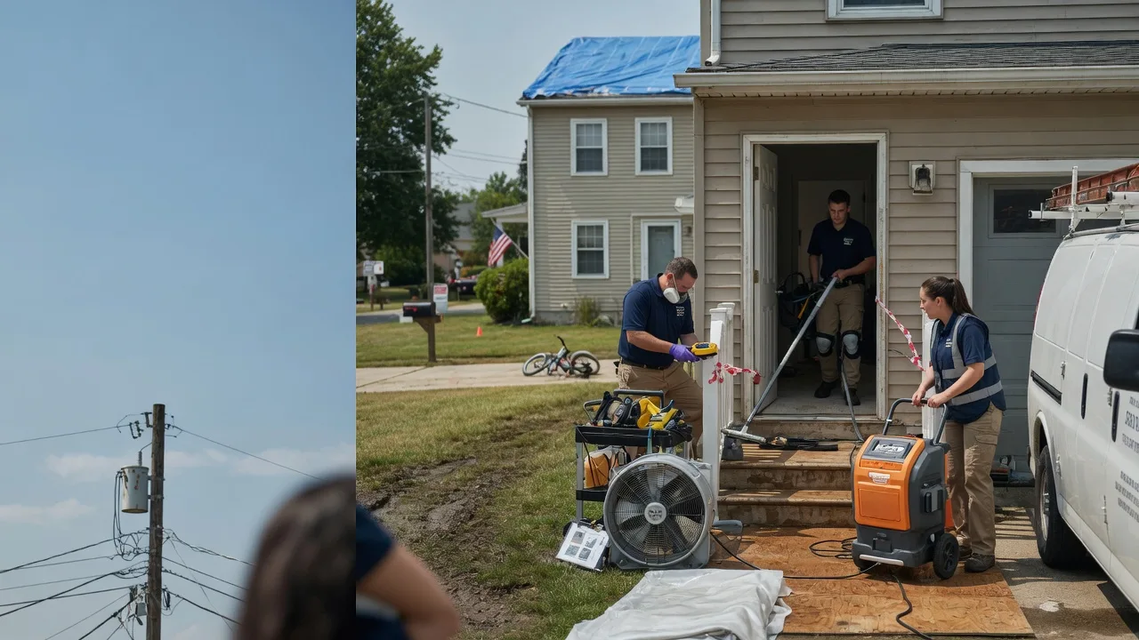 Water Damage Repair in Spruce, MI near me